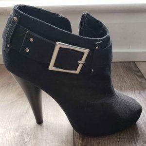 Suede Michal Antonio Booties